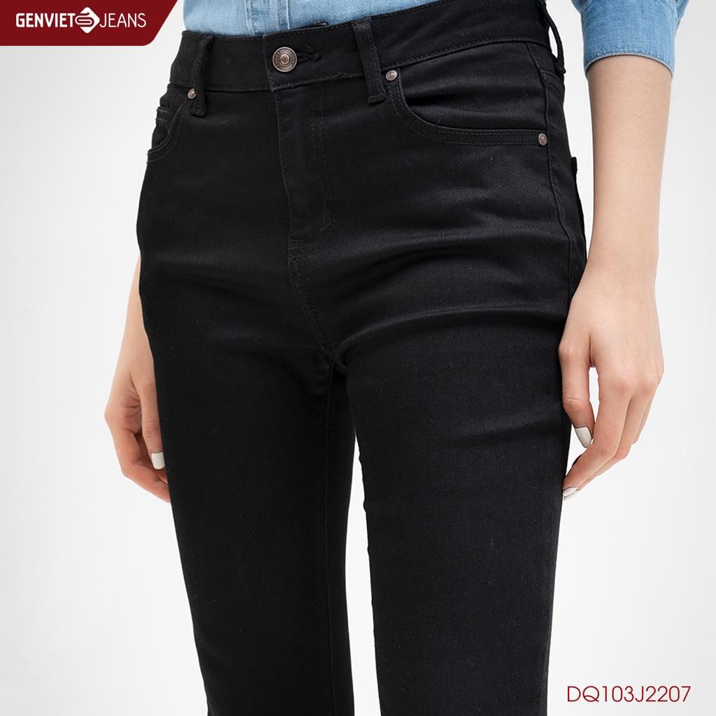 Quần Dài Jeans Ống Col Nữ DQ103J2207 GENVIET