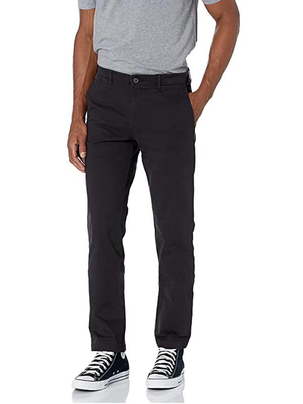 Quần Kaki Nam Goodthreads Slim-Fit Washed Stretch Chino Pants Black - SIZE 29-30-31-32