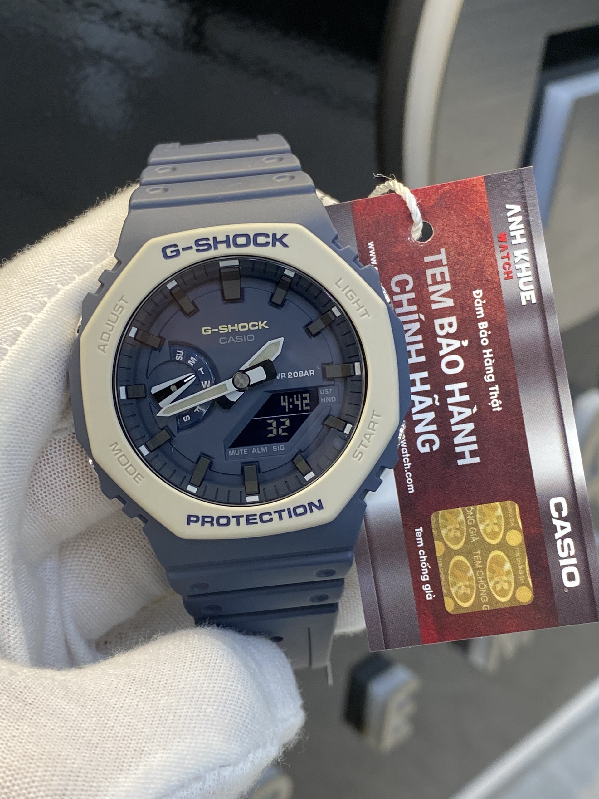 Đồng hồ nam Casio G-Shock GA-2110ET-2ADR chính hãng | G-Shock GA-2110ET-2A Carbon Core