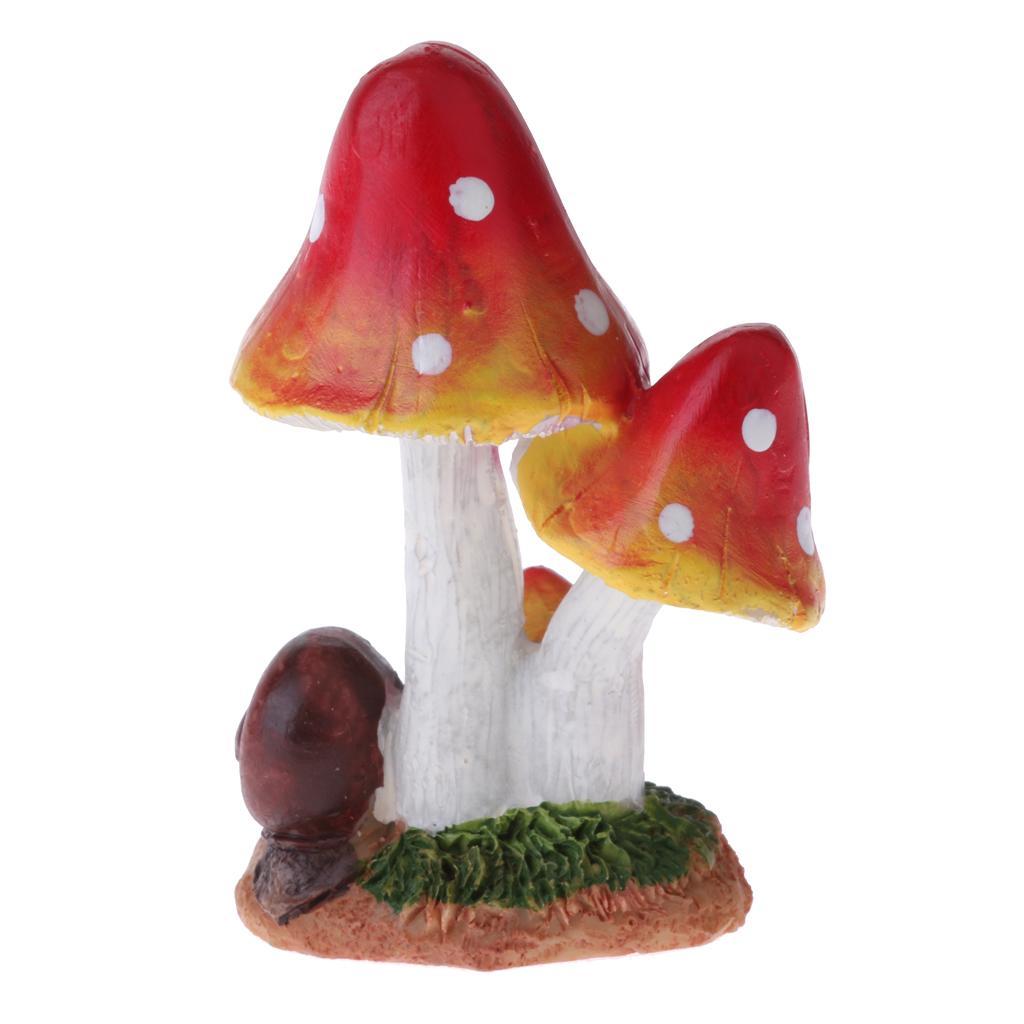Resin Fairy Garden Ornament Miniature Home Decor