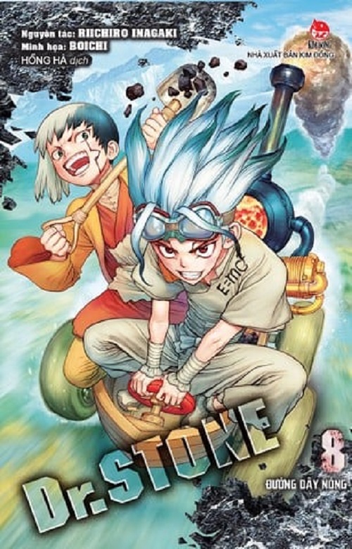 Sách - Dr.stone - Thế Giới Đá Tập 8 - Tái Bản