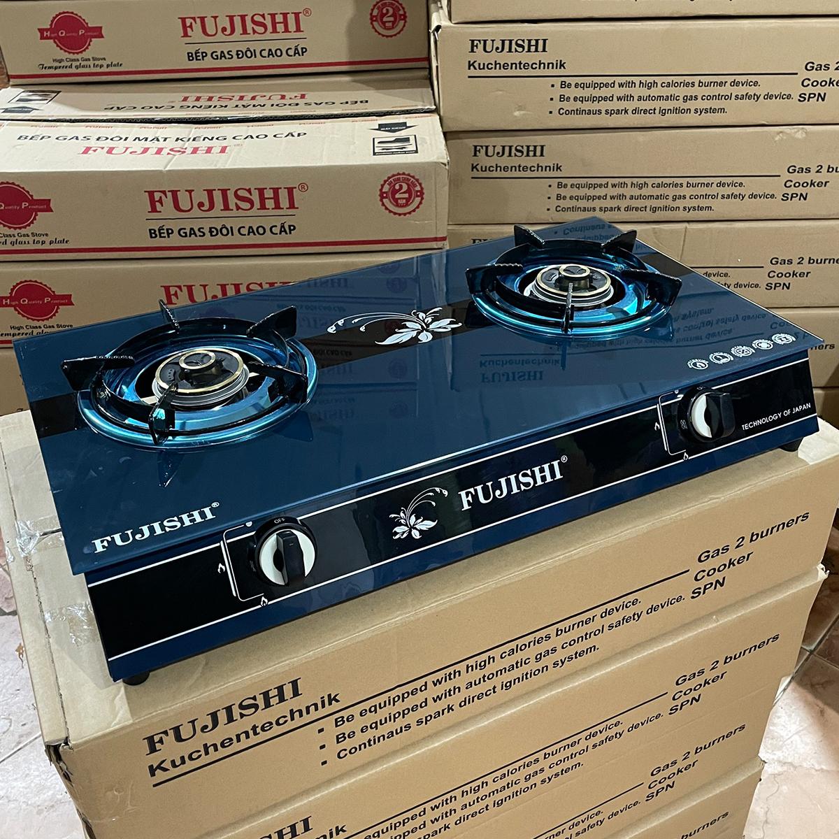Bếp gas Fujishi FJ-088I - KHUNG BẾP CAO 10 PHÂN - MÂM CHIA LỬA ĐỒNG NGUYÊN KHỐI LỚN - Hàng chính hãng