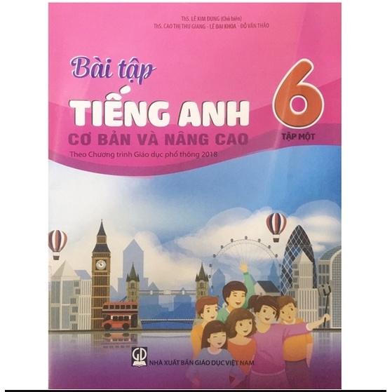 Sách - Combo Bài Tập Tiếng Anh Cơ Bản Và Nâng Cao Lớp 6 -