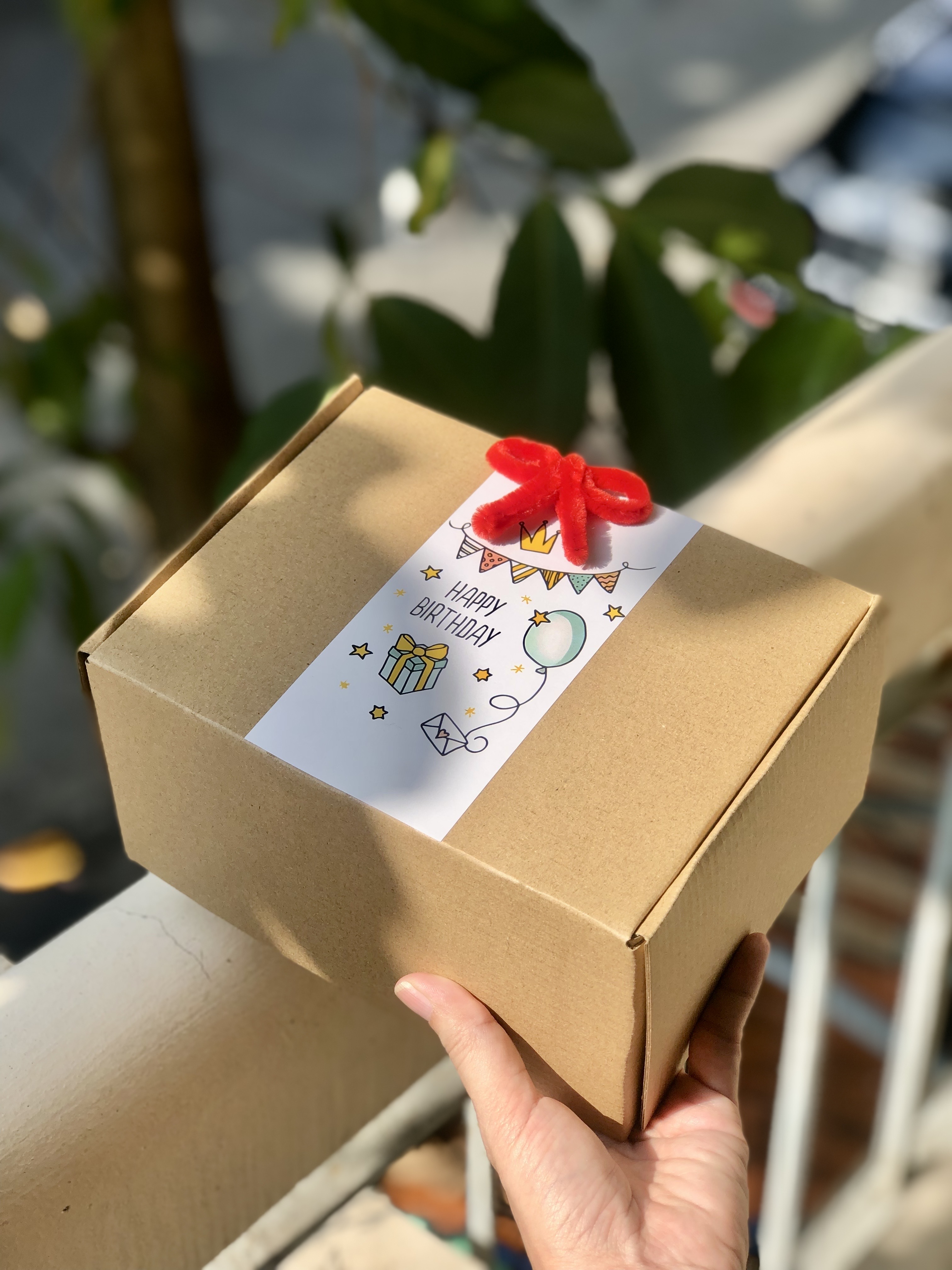 Hộp Giấy Đựng Quà Sinh Nhật, Giáng Sinh