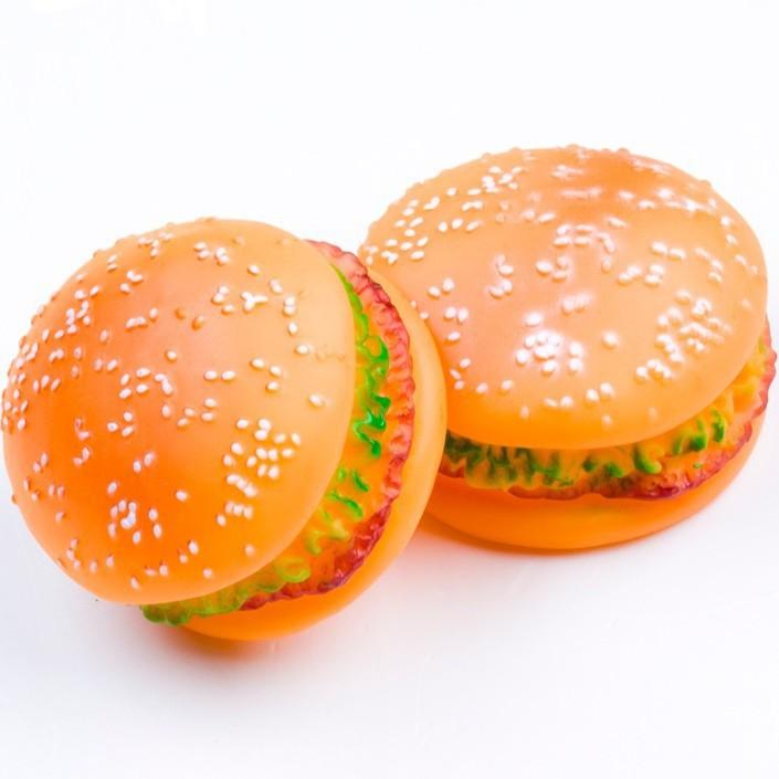 Bánh Hamburger đồ chơi cho cún cưng tập nhai