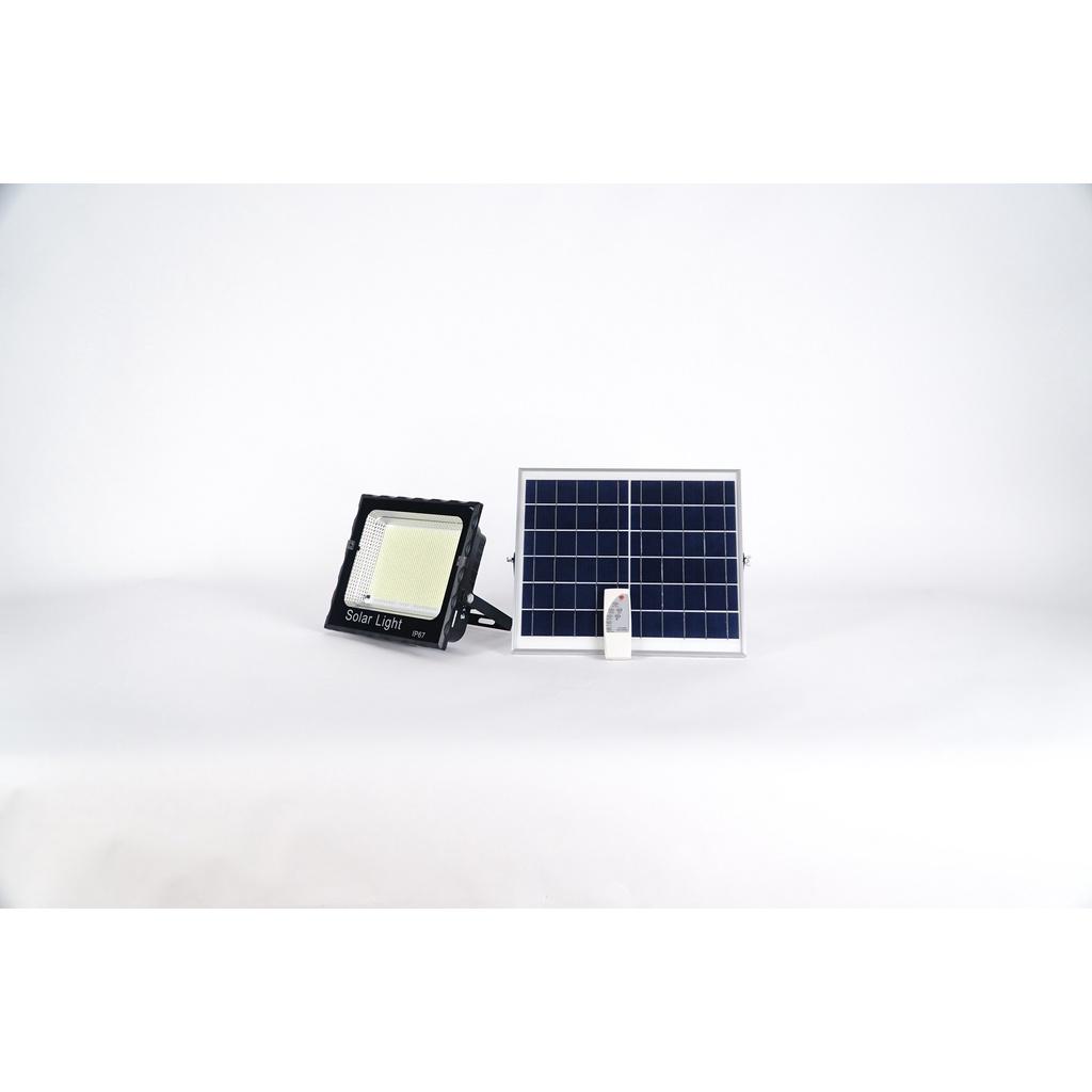 Đèn pha năng lượng mặt trời VINAPIN-TJ 1 khoang led khổng lồ siêu sáng - Nhiều công suất + tấm PIN lớn + chống nước