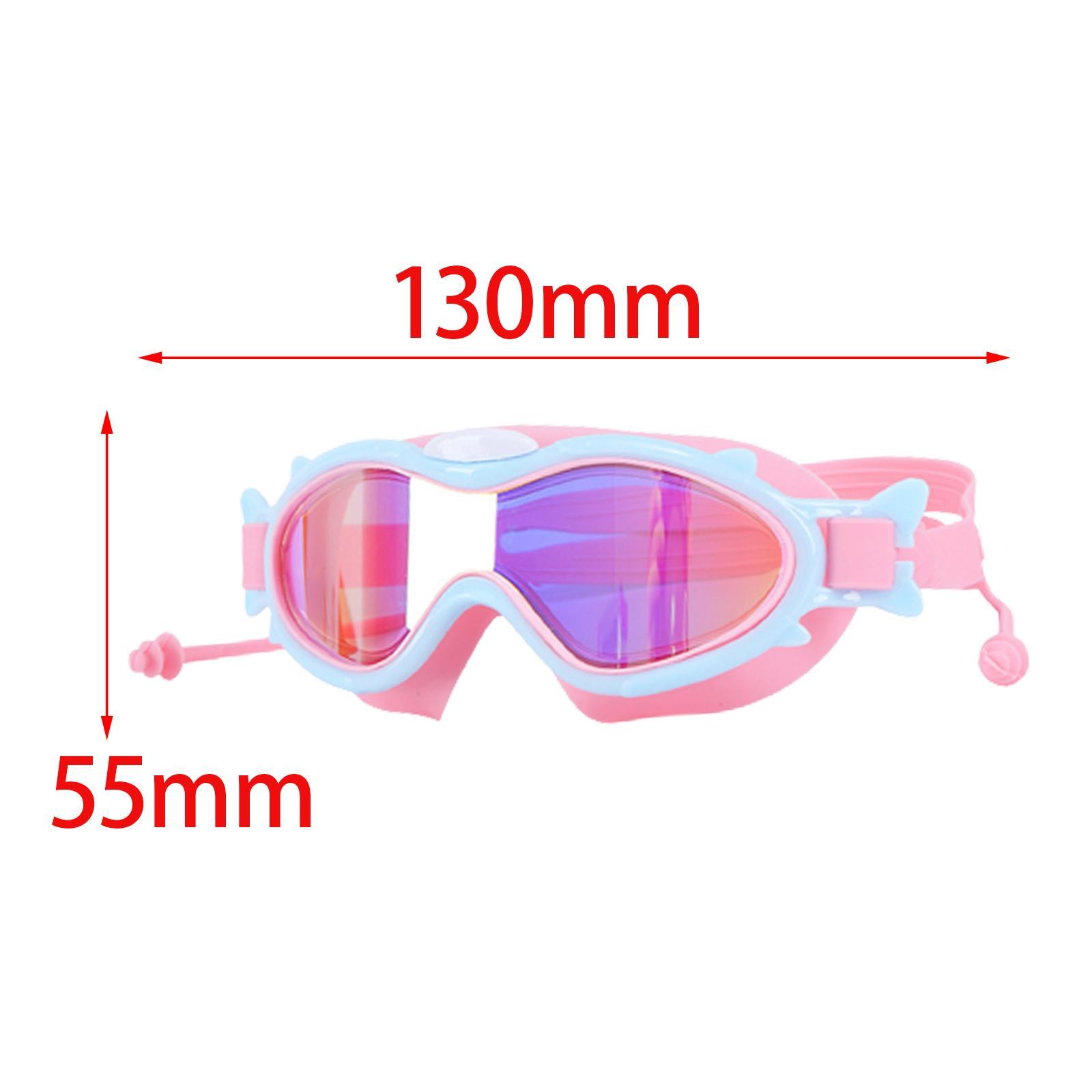 Kids Swimming Goggles with Ear Swim Goggles for Kids 6-14 Boys Girls
