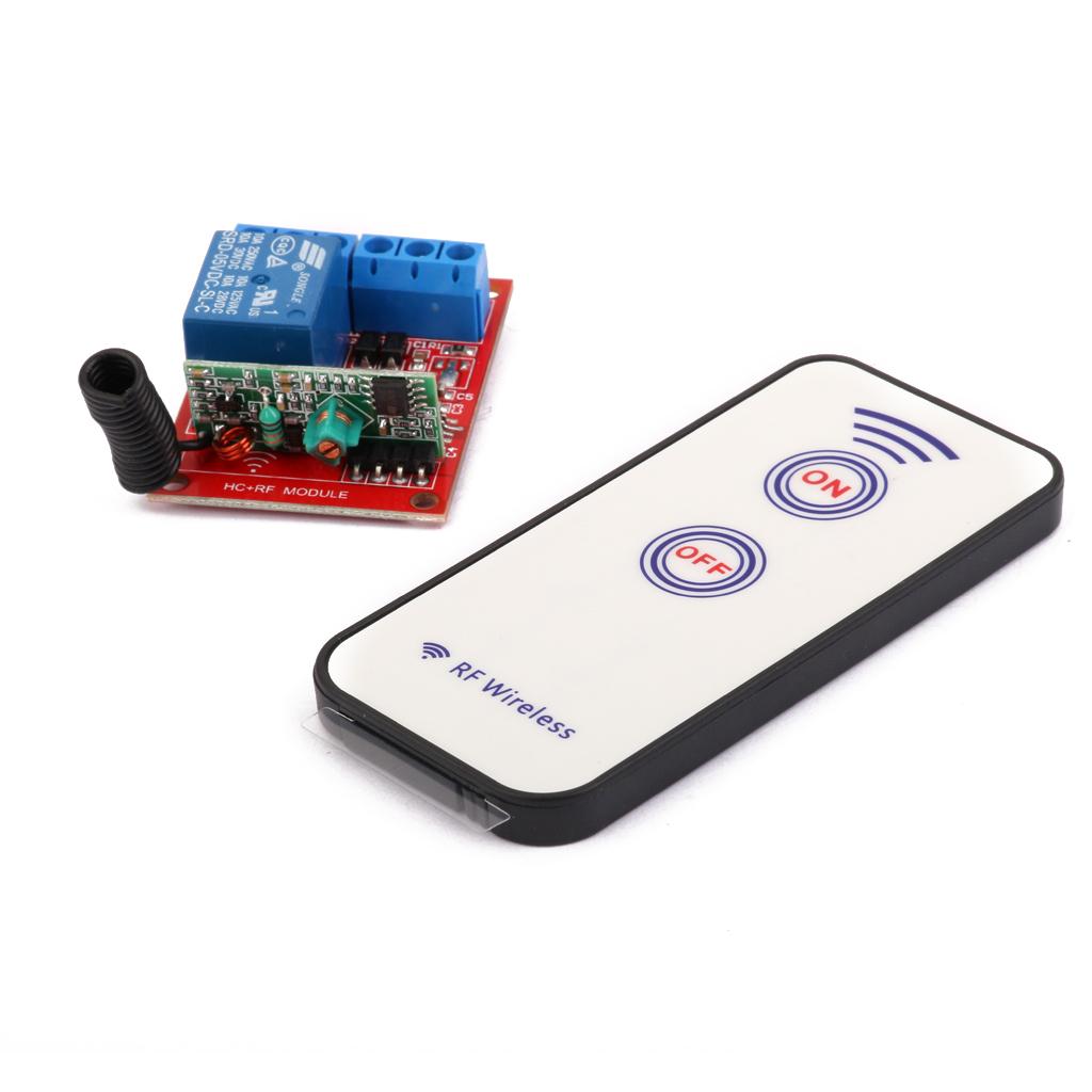 5V 1CH Channel Wireless RF Remote Control Switch Transmitter+ Receiver 433M