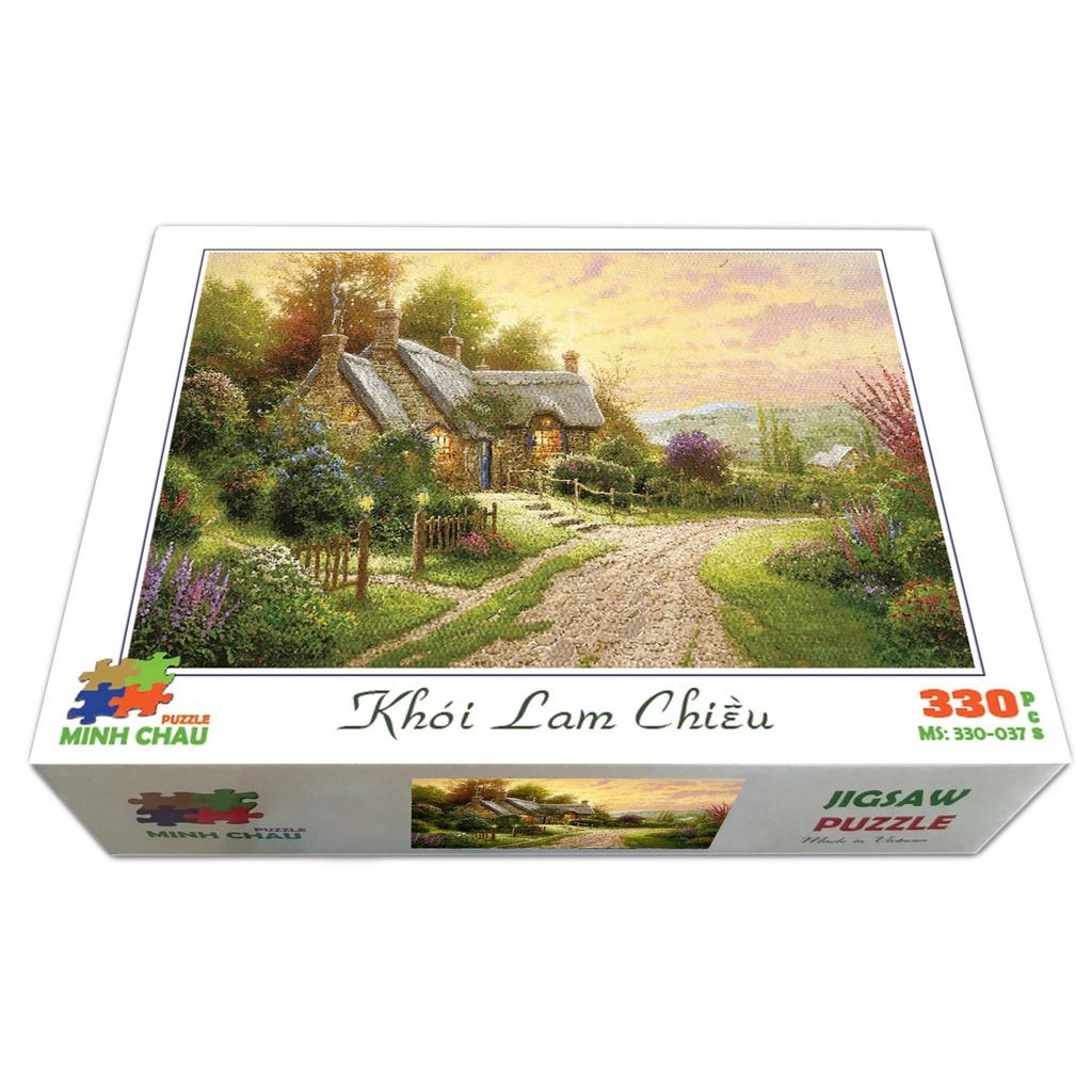 Bộ ghép hình hộp 330 mảnh-Khói Lam Chiều