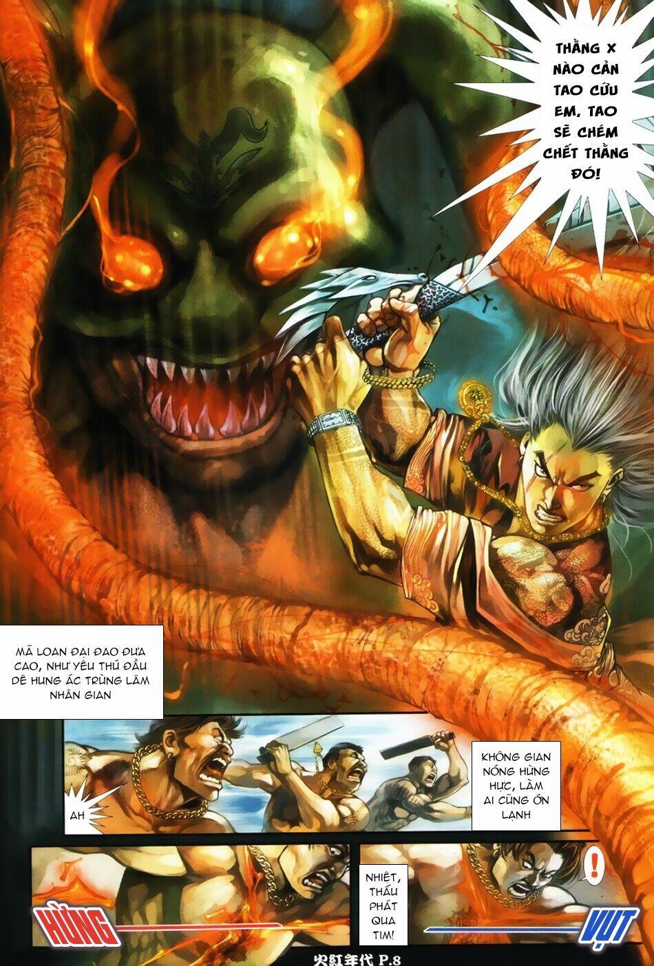 hỏa hồng niên đại hắc cốt đường chapter 31 7