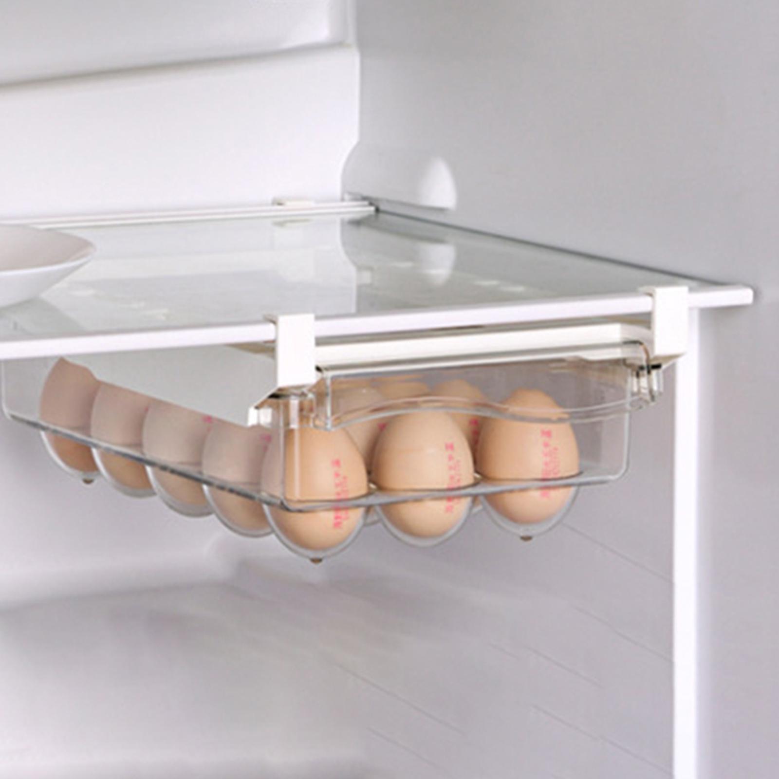 Refrigerator Drawer Organizer Fridge Shelf Holder Storage Box