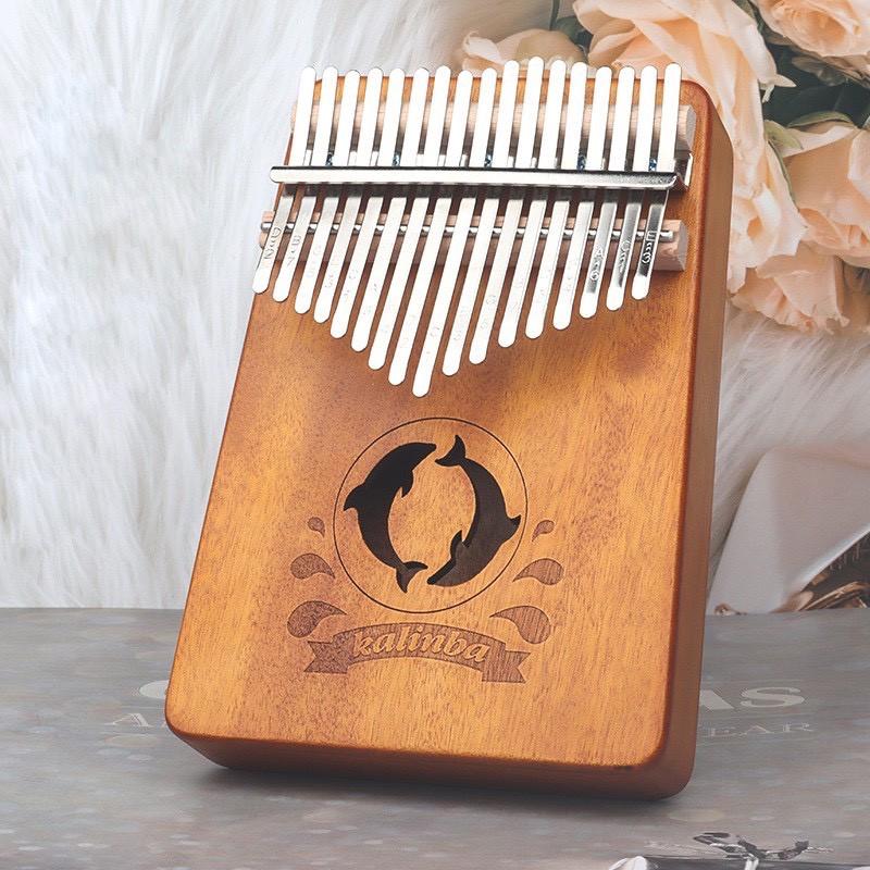 Đàn Kalimba 17Phím -Đàn Kalimba Thumbs Piano Sử Dụng Ngón Tay Tặng kèm Full bộ phụ kiện JDX01