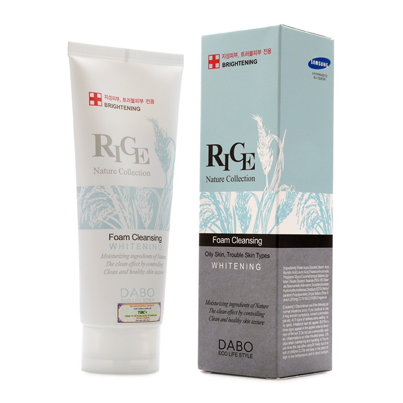 Sữa rửa mặt Gạo Dabo sạch bã nhờn Hàn Quốc 150ml