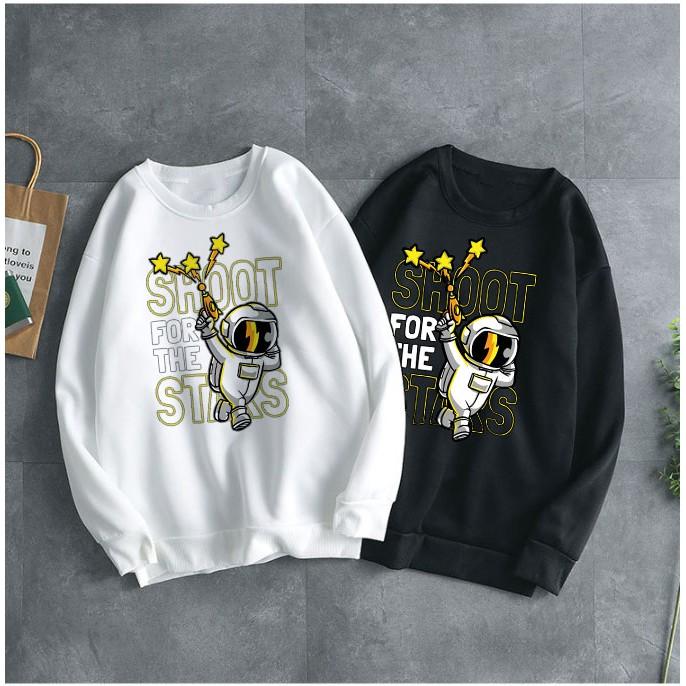 Áo Nỉ Dài Tay Sweater Chất Đẹp Travel Price Dáng Unisex Nam Nữ