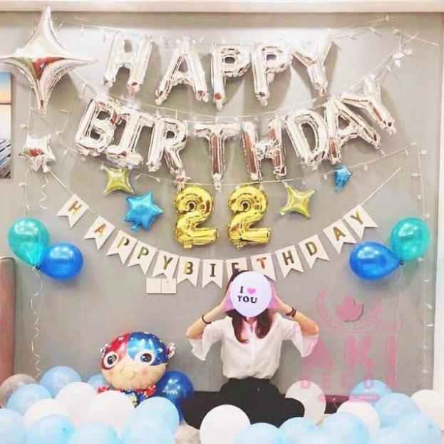 Set bóng trang trí sinh Nhật người lớn