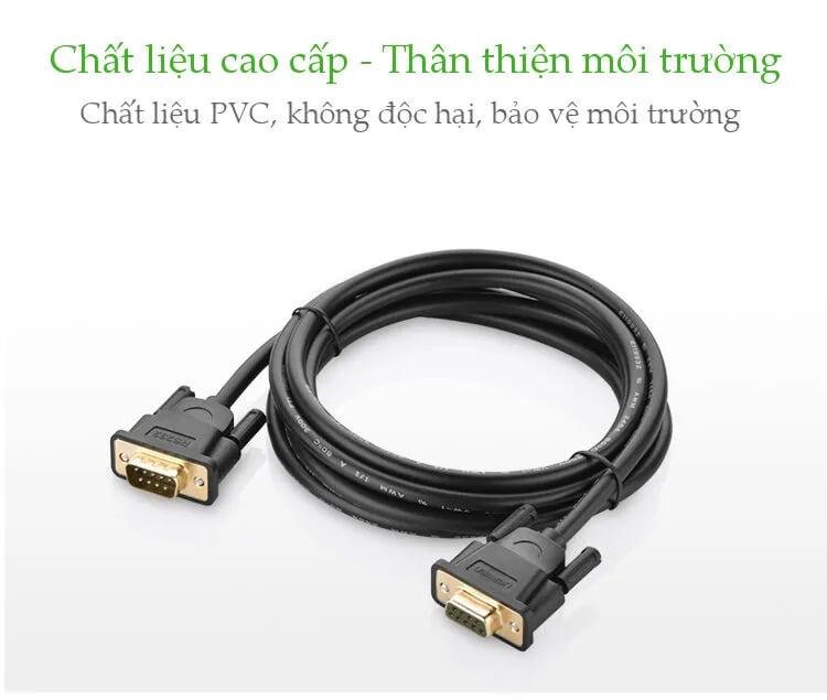 Ugreen UG20146DB101TK 2M màu Đen Cáp tín hiệu nối dài COM RS232 cao cấp - HÀNG CHÍNH HÃNG