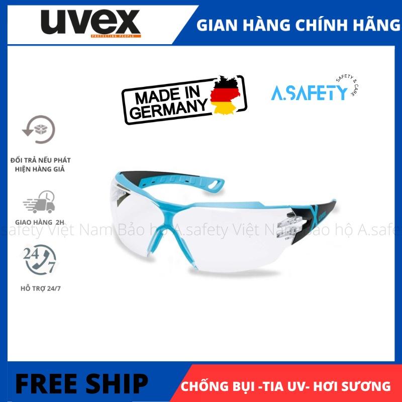 Kính bảo hộ lao động UVEX 9198256 kính chống bụi, chống hơi nước, trầy xước, chống tia UV, nhập khẩu chính hãng