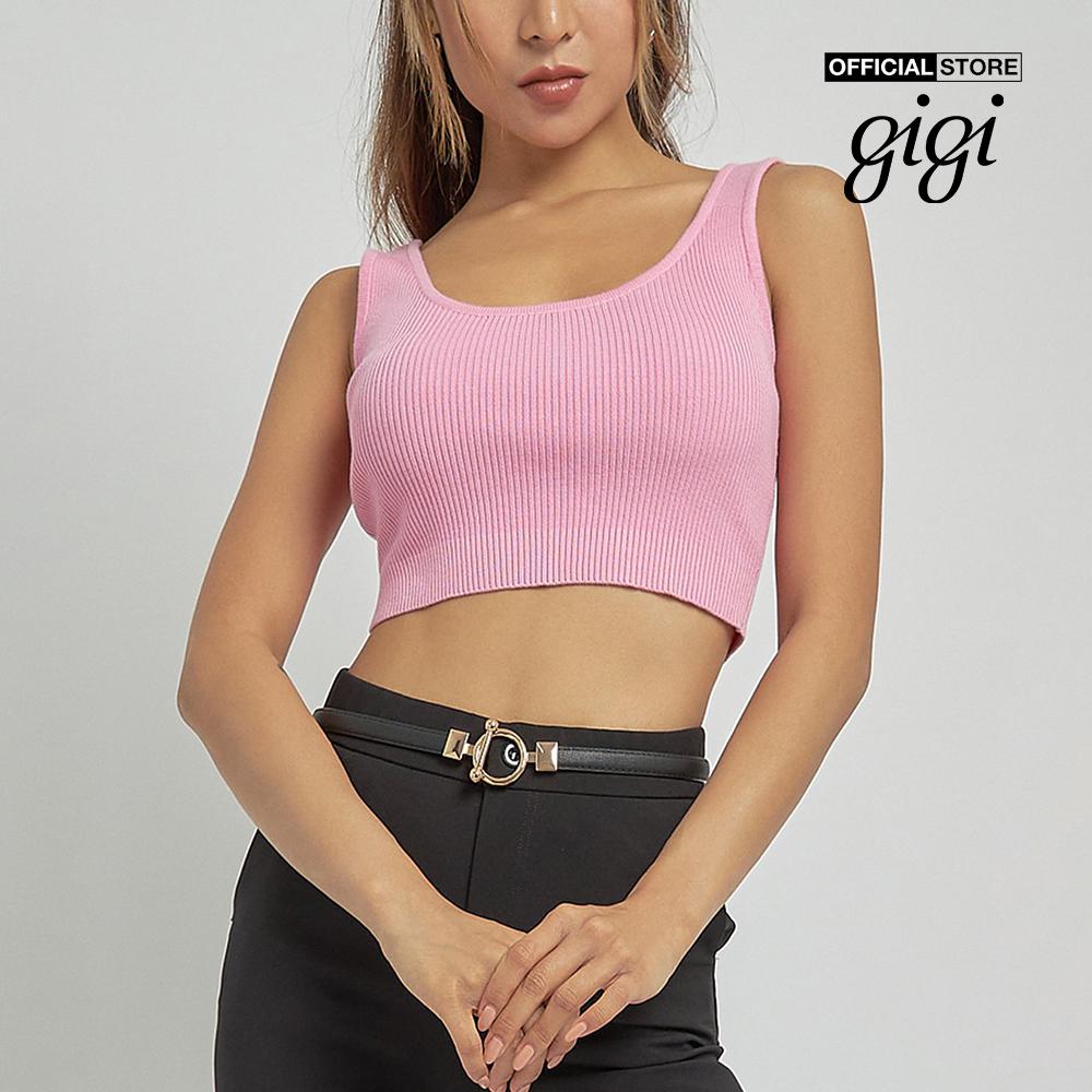 GIGI - Áo croptop nữ sát nách thời trang G6101K212703