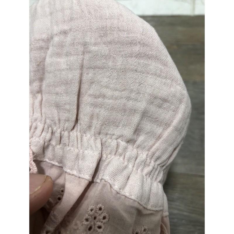 Mũ bèo tiểu thư chất cotton đũi cho bé sơ sinh