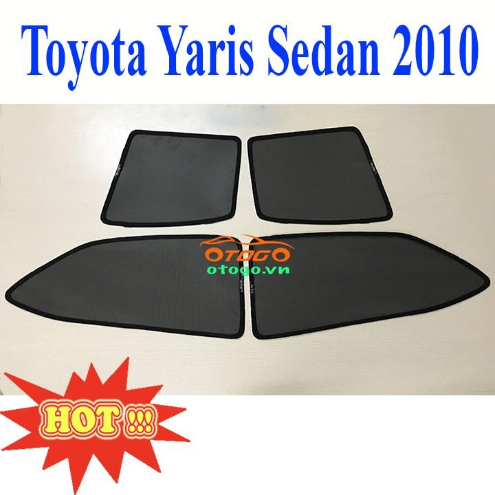Bộ Rèm Che Nắng Kính Theo Xe Toyota Yaris Sedan 2010 LOẠI 1