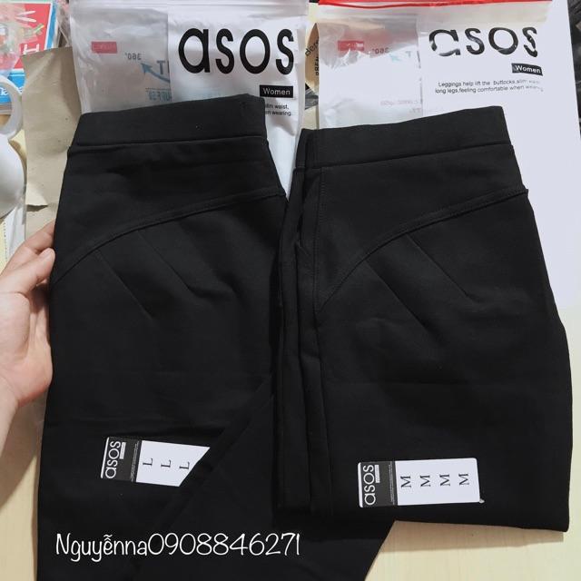 Legging nâng mông asos xuất xịn bao vải dày đẹp- hình shop chụp thật