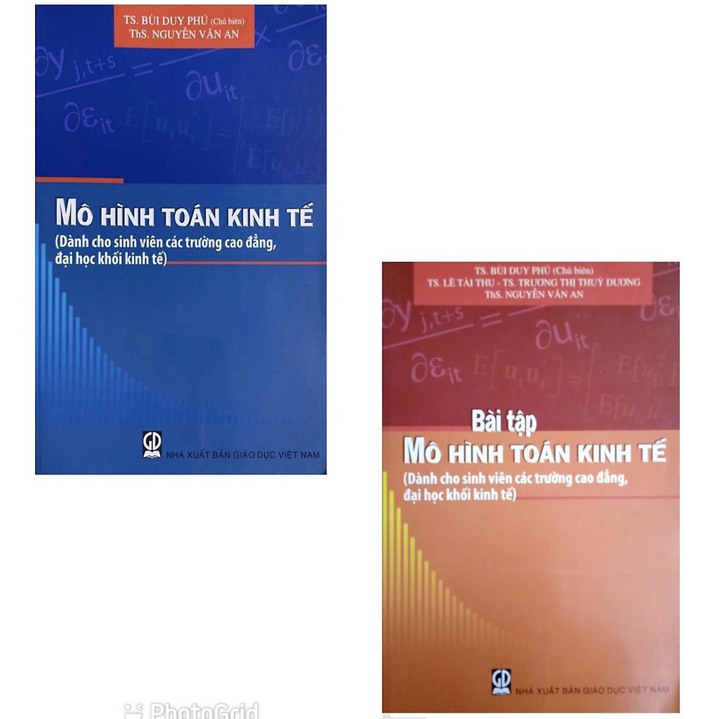 Combo Mô Hình Toán Kinh Tế + Bài Tập