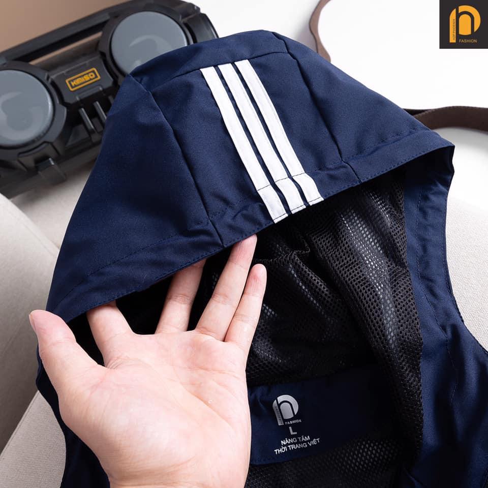 Áo Khoác Nam Nữ, Áo Gió 2 Lớp Phối Viền Chuẩn Form Chống Nắng, Chống Nước - MT456