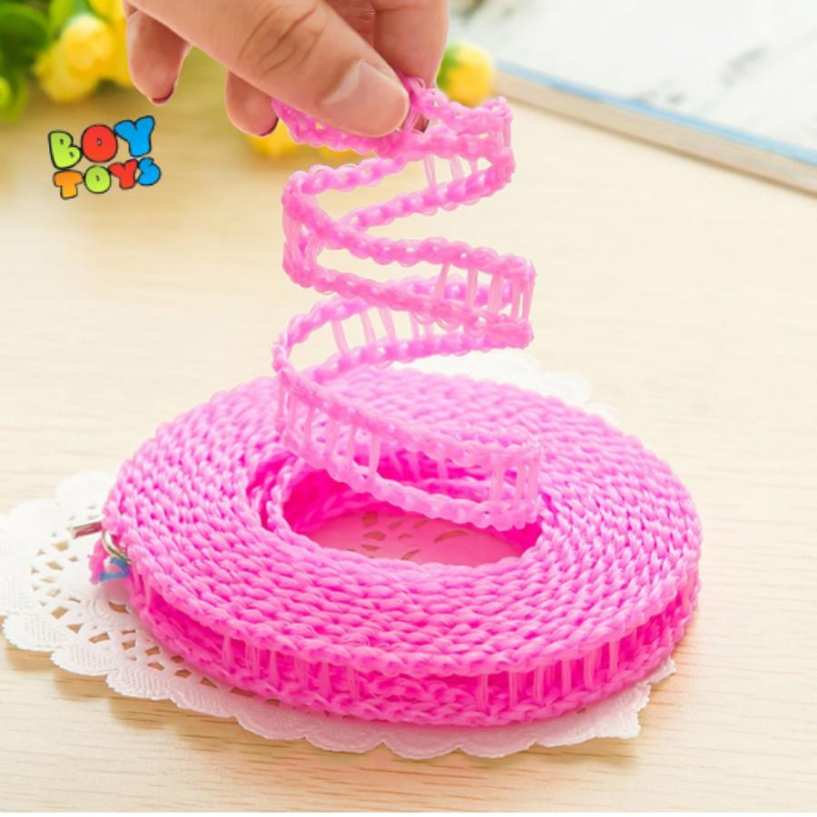 Dây phơi đồ, dây phơi quần áo thông minh chống gió, chống trượt, có lỗ móc loại 3m