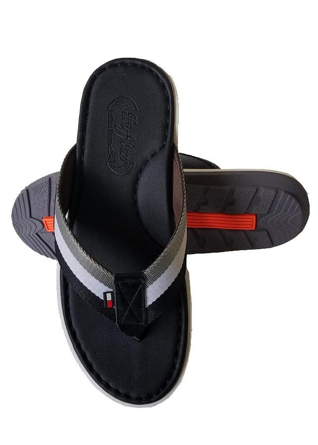 Dép Xỏ Ngón Nam BIGGBEN Da Bò Thật DK07