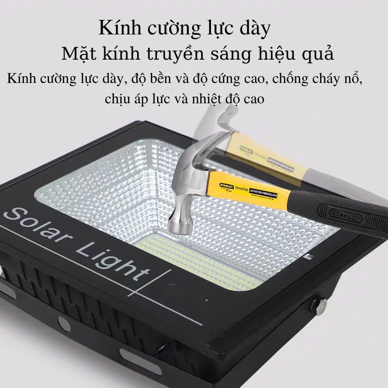Đèn Năng Lượng Mặt Trời , Led Đèn Sân Vườn Siêu Sáng 500W Chống Nước Cao Cấp nhập khẩu