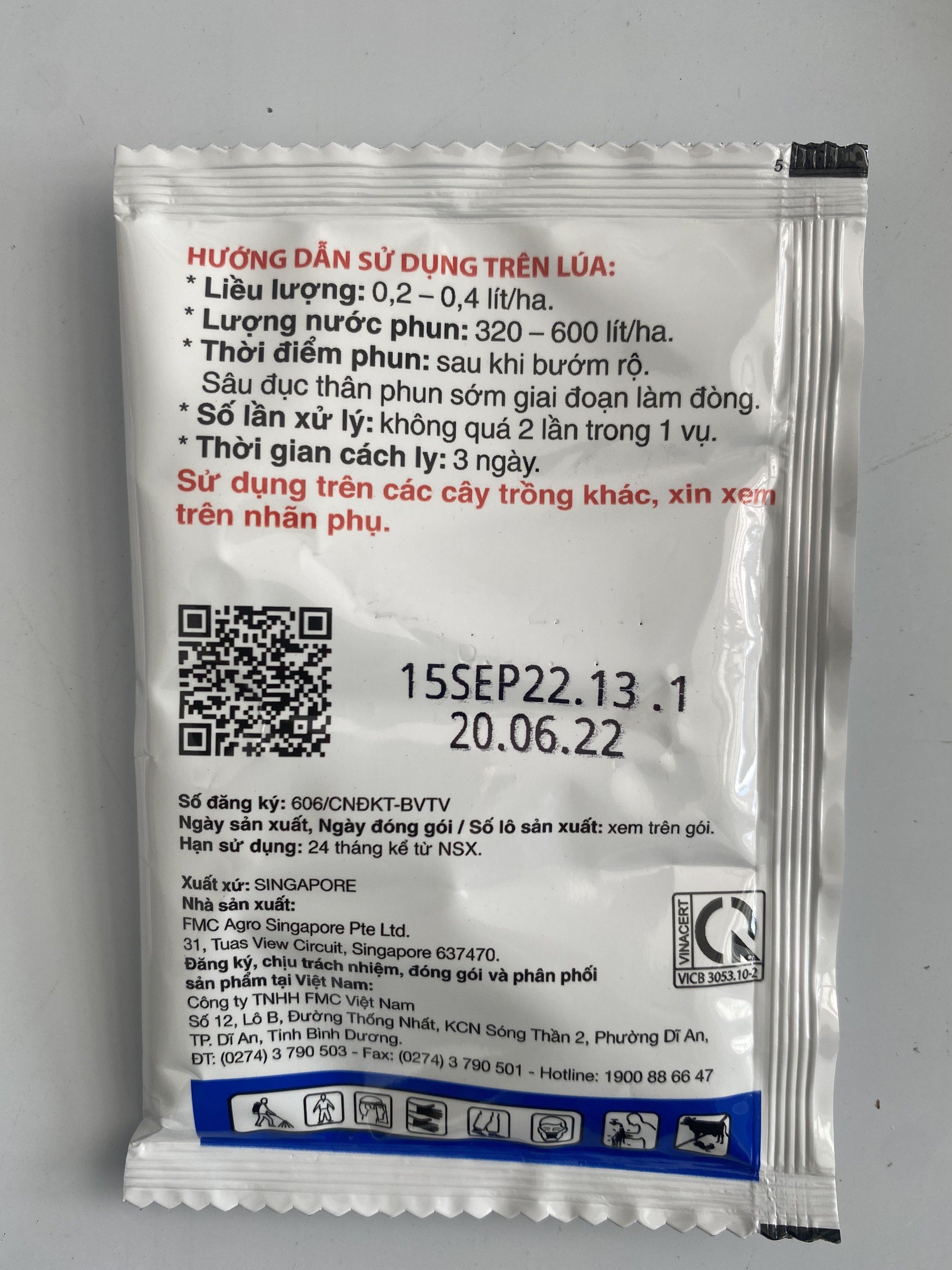 Prevathon 5SC | Diệt trừ các loại sâu đục thân, cuốn lá, sâu tơ gây hại cây | Gói 25ml