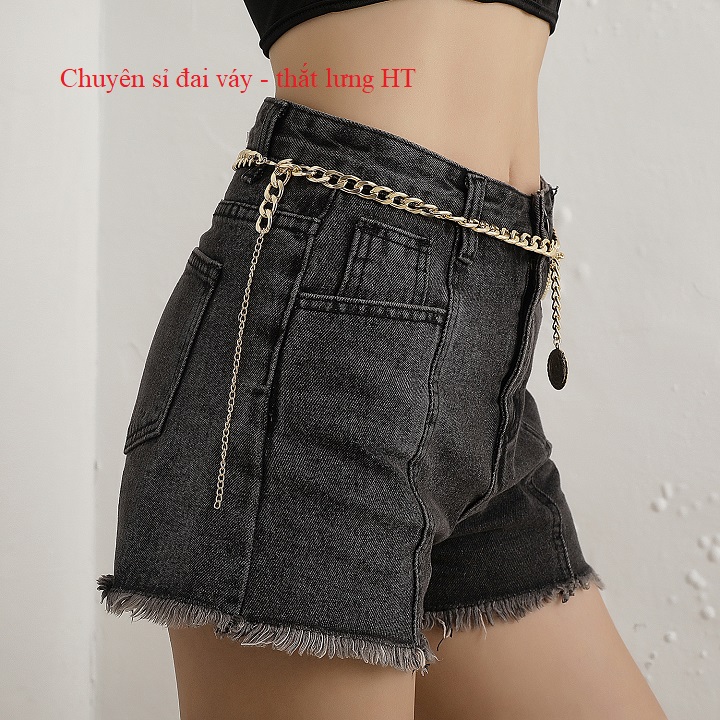 Đai váy Belt nữ Xích CChat size vừa