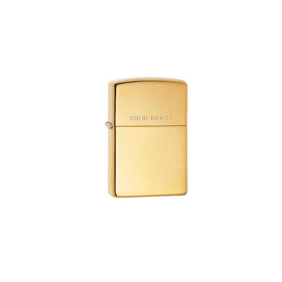 Bật lửa ZIPPO 254 –Bật lửa ZIPPO POLISHED BRASS ENGRAVED