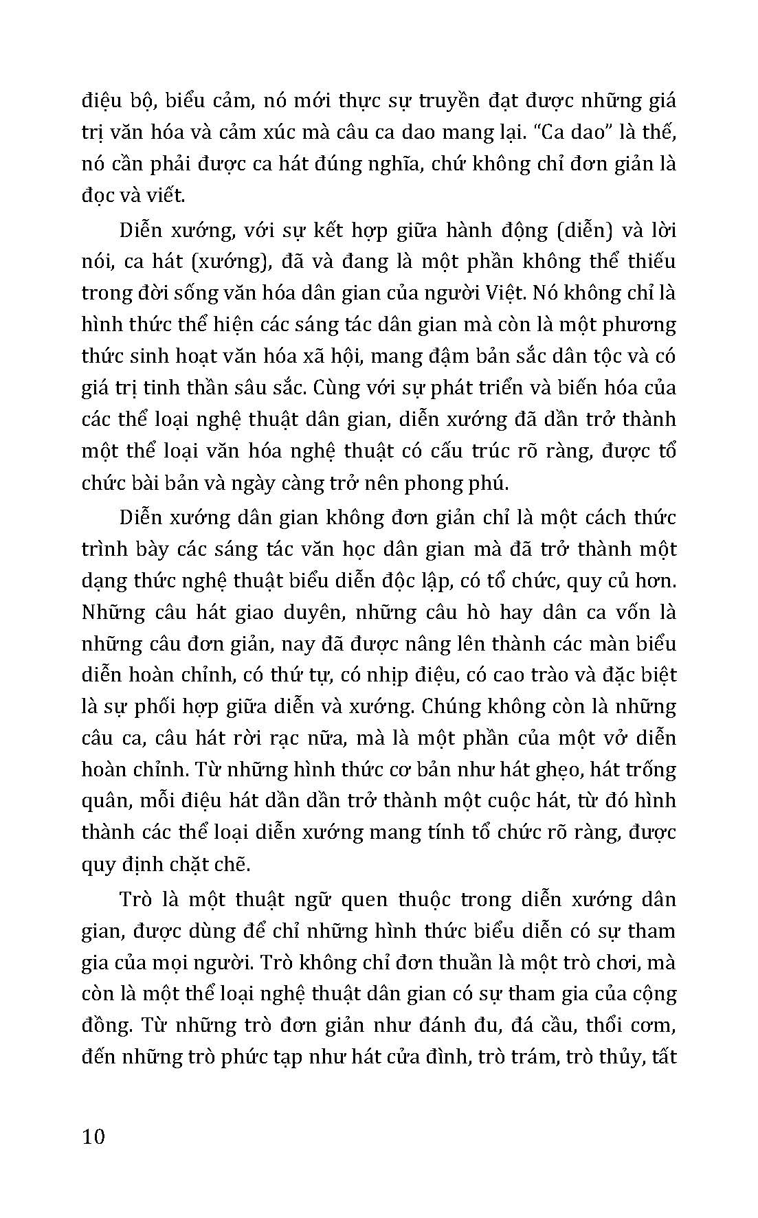 Diễn Xướng Dân Gian (Tủ Sách Văn Hoá Việt Nam)
