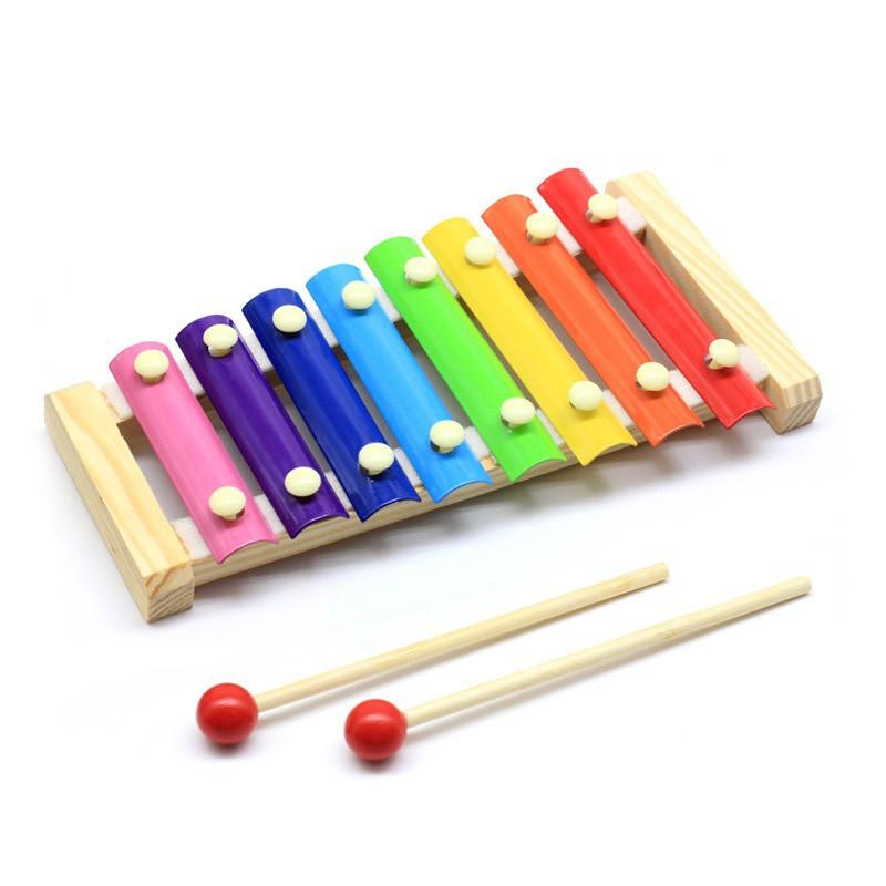 Nhạc cụ Đàn Gõ Xylophone 8 Thanh bằng gỗ cao cấp