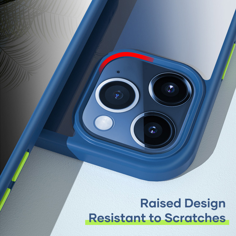 Ốp lưng trong suốt cho iPhone 12 Pro trang bị viền silicon chống sốc bảo vệ 720 độ Hiệu Rock Guard Pro (độ đàn hồi cao, chống trầy xước, chống ố vàng, tản nhiệt tốt) - Hàng nhập khẩu
