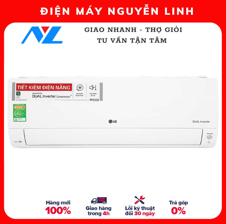 Máy Lạnh Inverter LG V13API - Hàng Chính Hãng