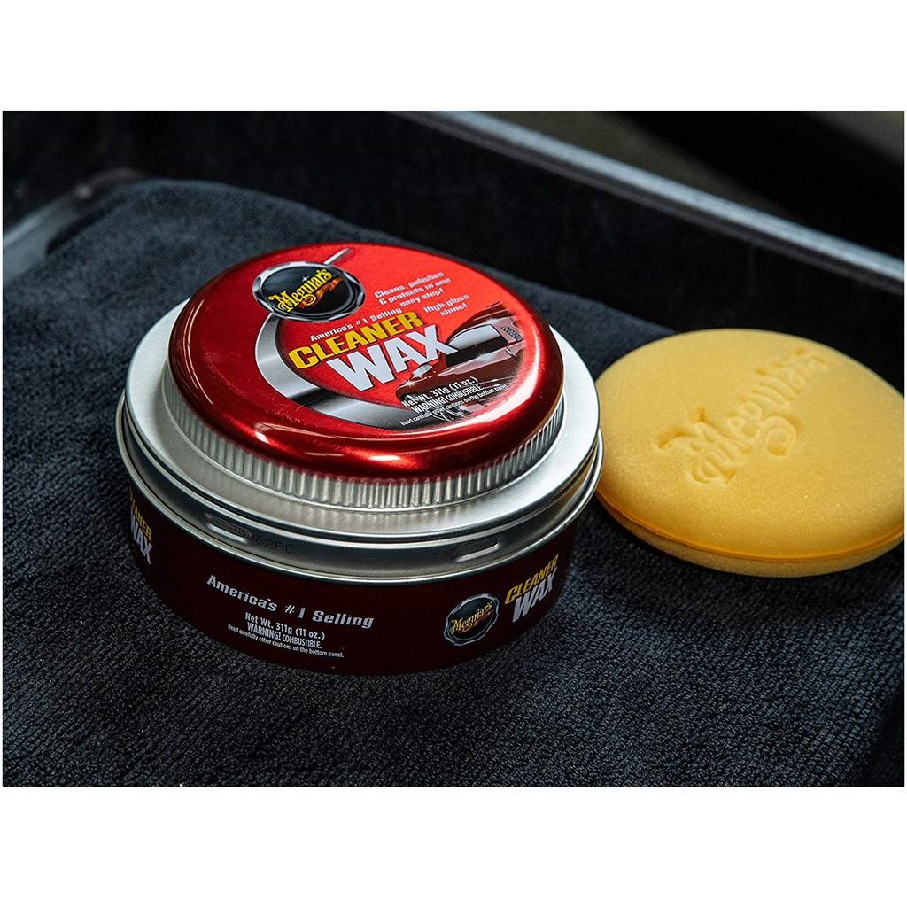 Meguiar's Sáp wax bóng bề mặt sơn ô tô - Paste Wax Cleaner - A1214, 331g