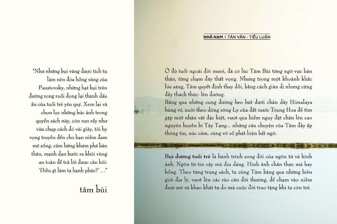 Sách - Bụi đường tuổi trẻ ( Tâm Bùi) (Nhã Nam Official)