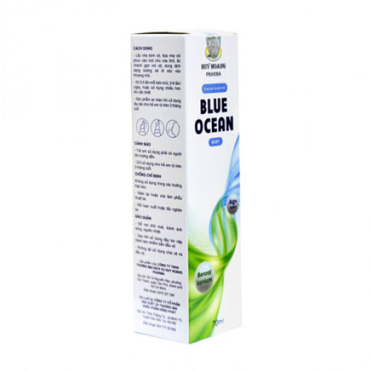 Dung dịch vệ sinh mũi Blue Ocean Chai 70ml