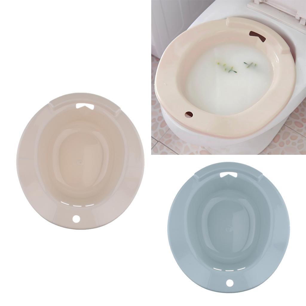 2-pack Bidet Basin Bidet Seat Basin Seat Bath Toilet Insert Washing Aid