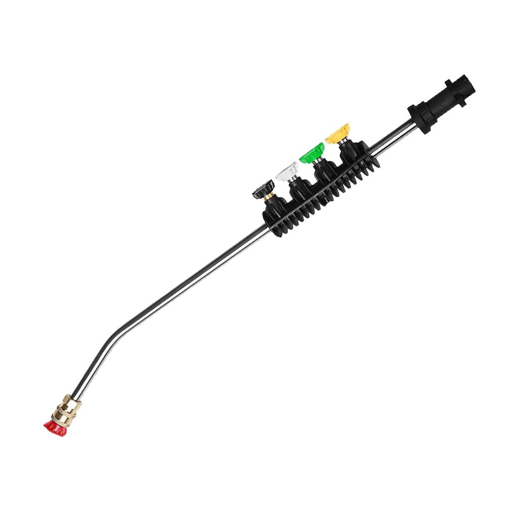 Xe Máy Giặt Kim Loại Phản Lực Lance Vòi Phun với 5 Nhanh Vòi Phun Đầu cho Karcher K1-K7