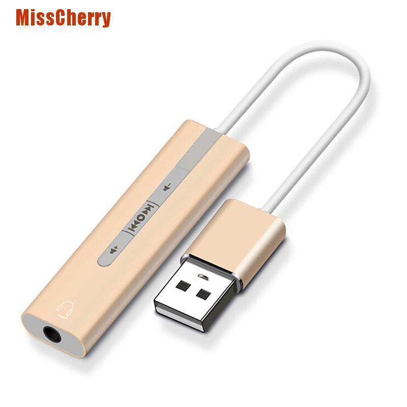 Giắc Chuyển Đổi Từ Usb Sang Jack 3.5mm Chất Lượng Cao