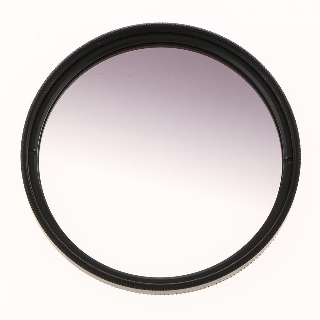 62mm Gradual Neutral Density Color Filter Set -Grey+Blue+ Purple+ Green