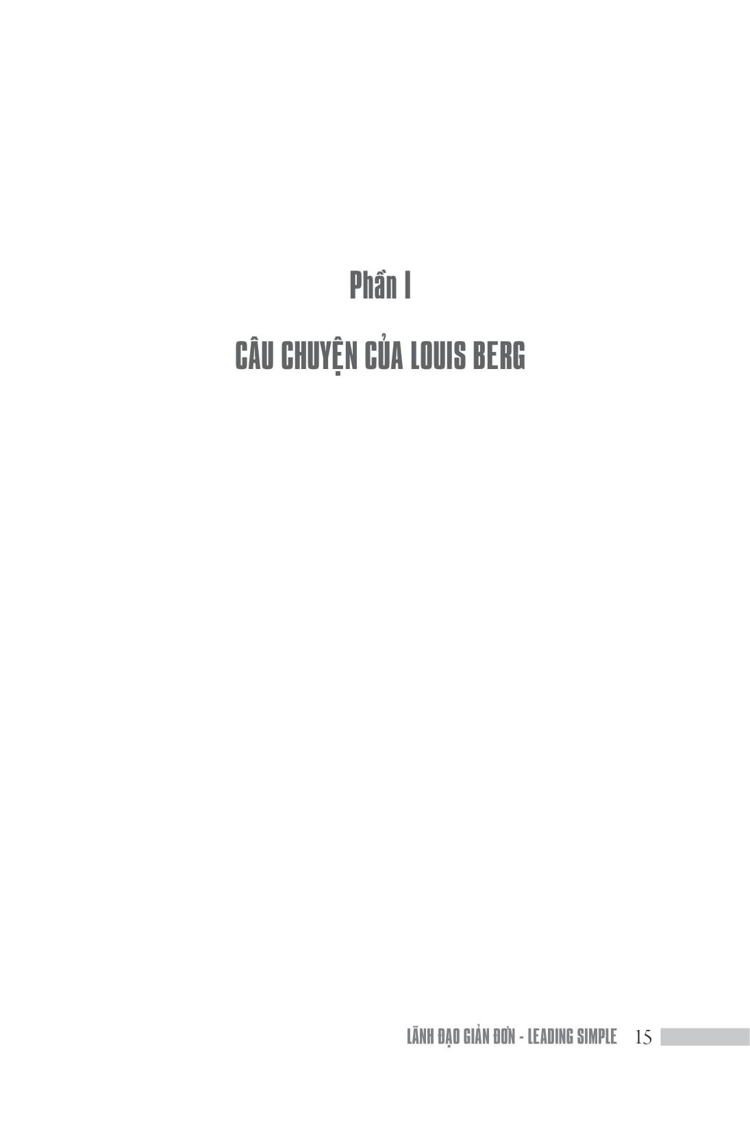 Lãnh Đạo Giản Đơn - Leading Simple