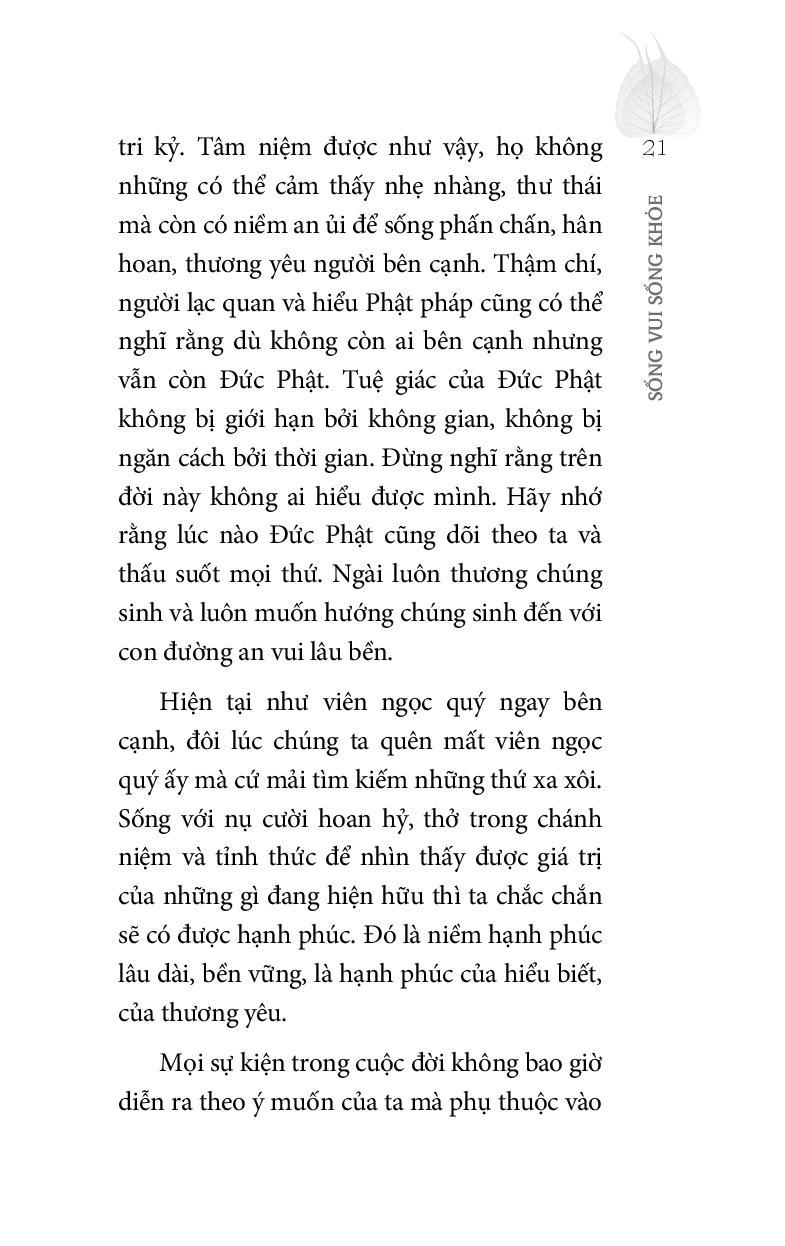 Sống Vui Sống Khỏe (Tái Bản)