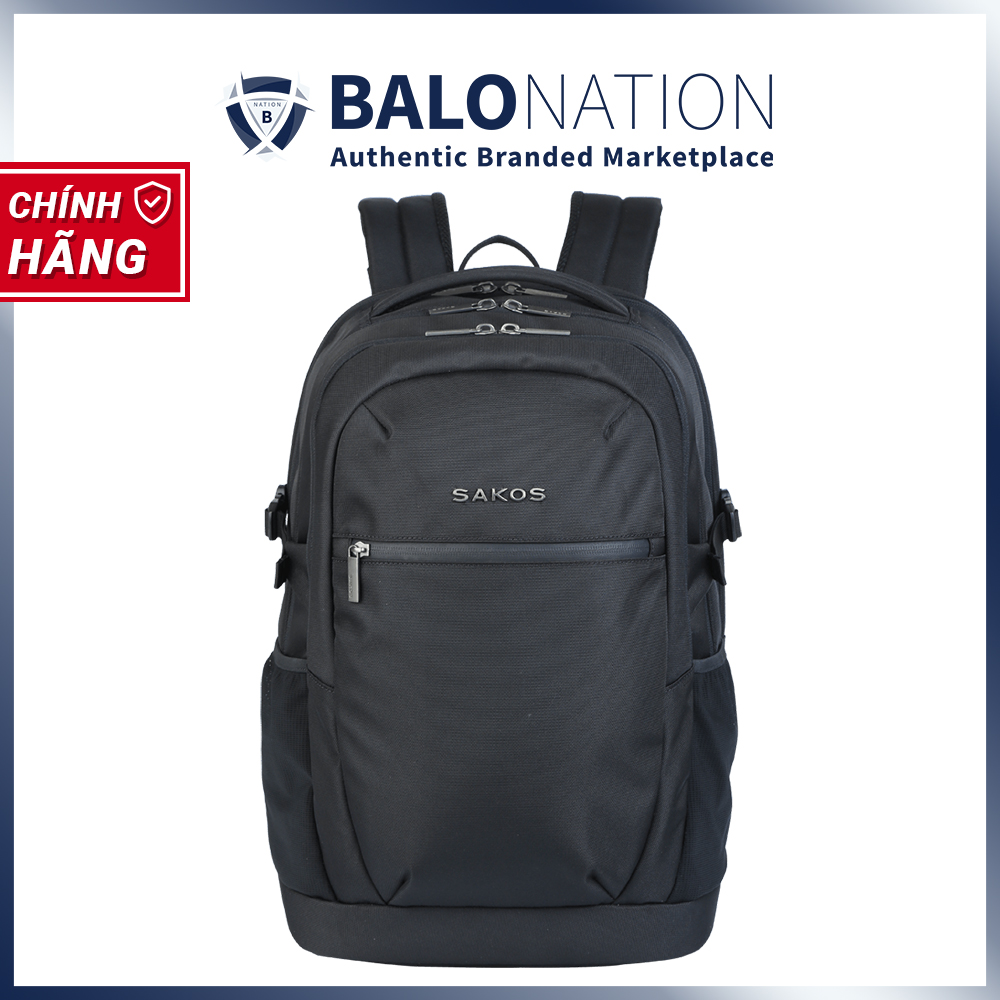 Balo Laptop 15.6 inch SAKOS Brillar - Hàng Chính Hãng