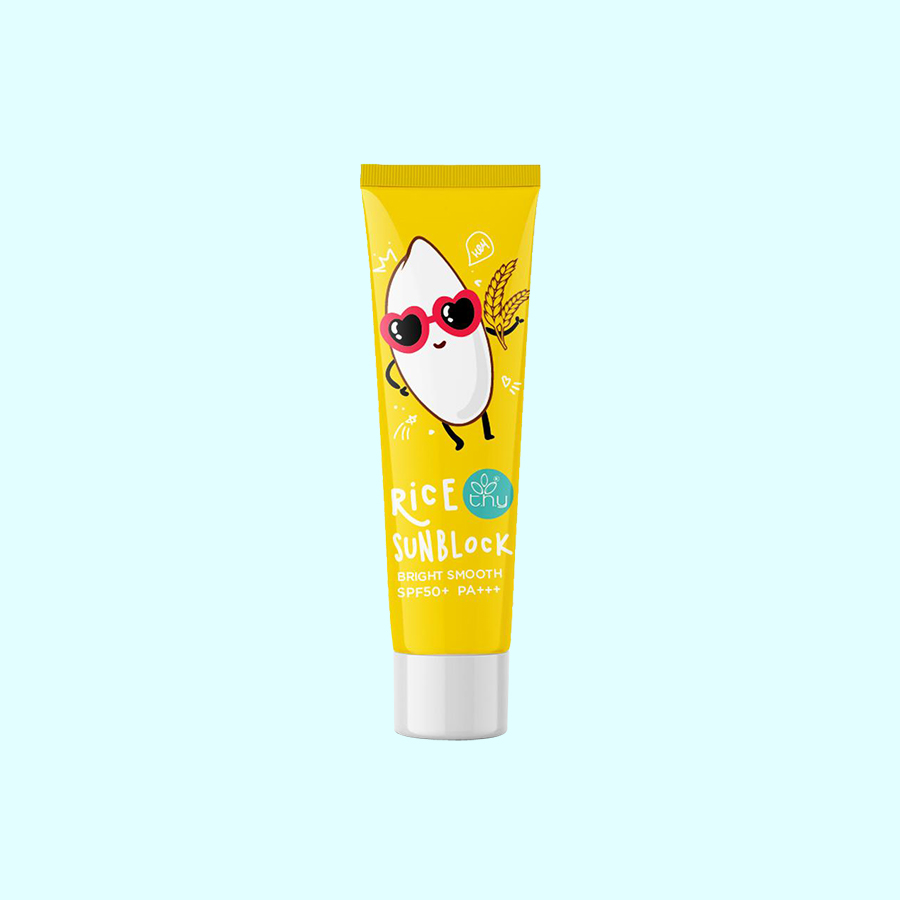 Rice Sunblock Mini (Kem chống nắng vật lý tinh chất gạo) - T.H.Y