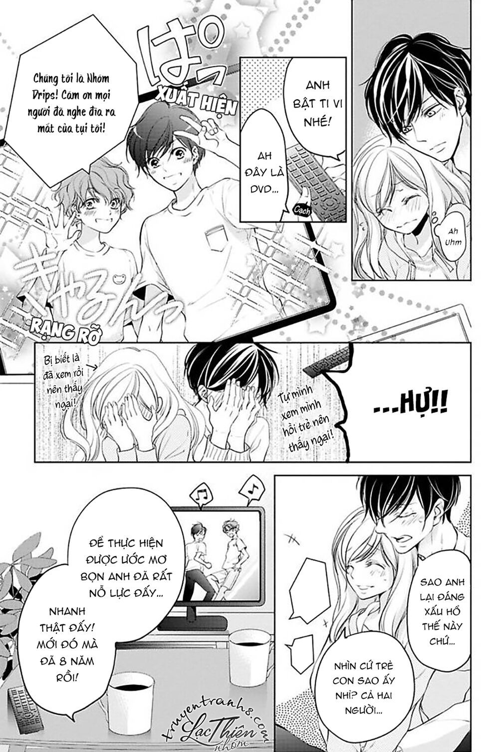 nụ hôn cuồng nhiệt của ngài idol! chapter 4 9