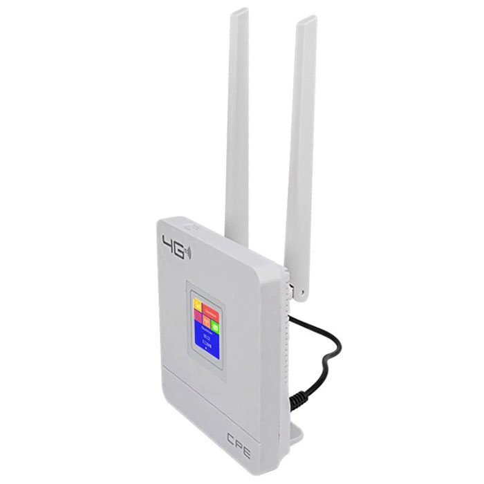 Bộ Phát Wifi Từ Sim 4G CPE903 Cat4 – 150Mbps- Kết nối 10 thiết bị – Có cổng Lan- Màn hình LCD